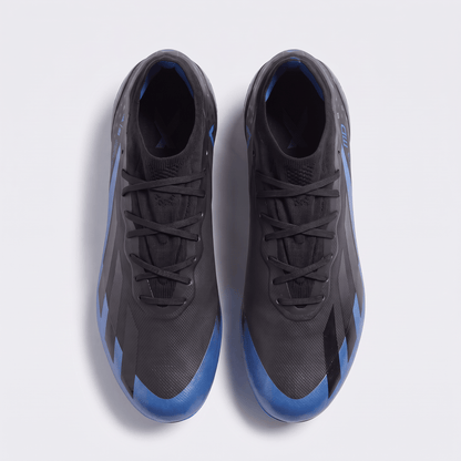 X Crazyfast FG Core Black / Blue / Silver - Elite Boots
