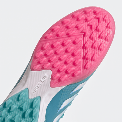 X Crazyfast TF Lucid Cyan / Lucid Pink / Cloud White - Elite Boots