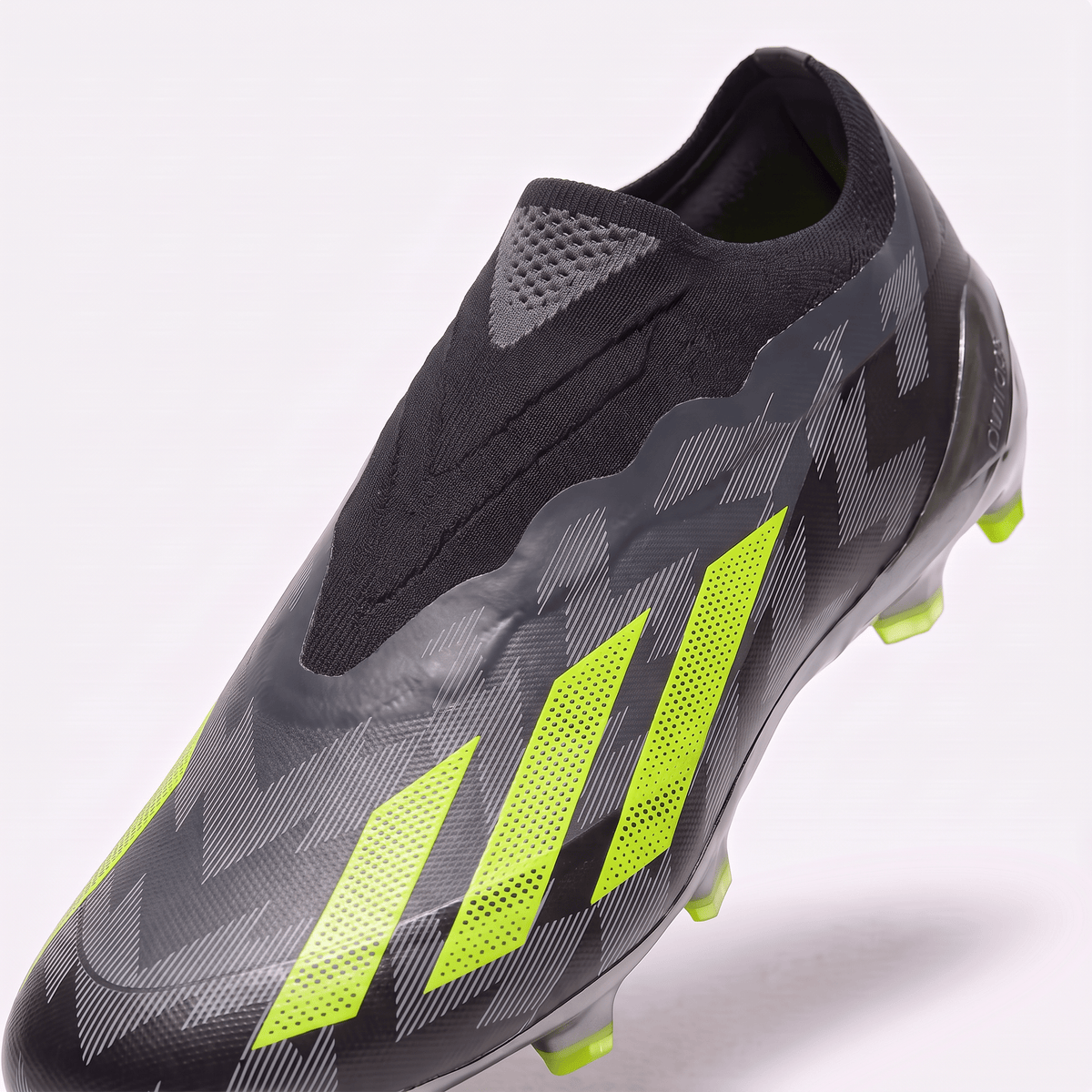 X Crazyfast LL FG Core Black / Charcoal / Team Solar Yellow - Elite Boots
