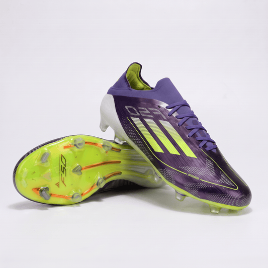 F50 FG Purple Rush / Cloud White / Lucid Lemon - Elite Boots