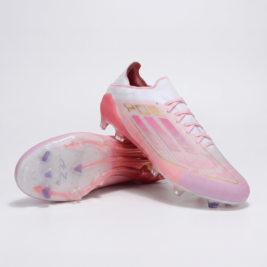 F50 FG Clear Pink / Purple Glow / Light Pink - Elite Boots