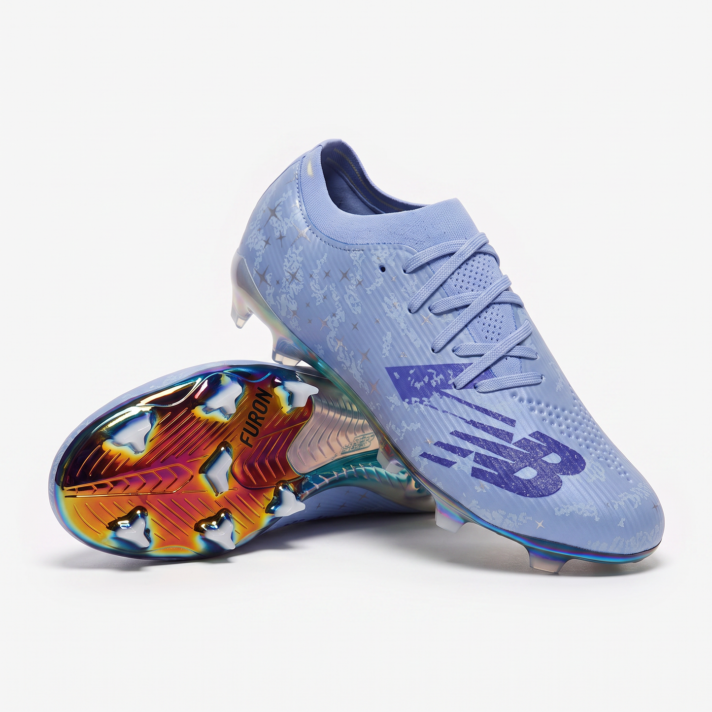 Furon V8 FG taivaansininen / violetti / hopea / kulta