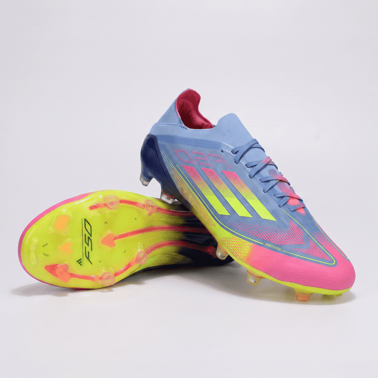 F50 FG Blue Fusion / Lucid Lemon / Lucid Pink - Elite Boots