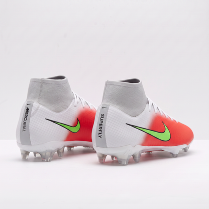 Mercurial Superfly 10 Academy By You Parlak Kızıl / Beyaz / Siyah