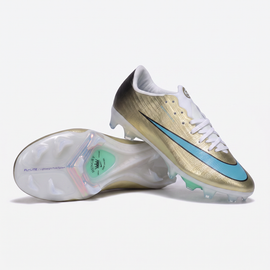 Air Zoom Mercurial Vapor 17 FG Gold / Bronze / White / Teal / Black