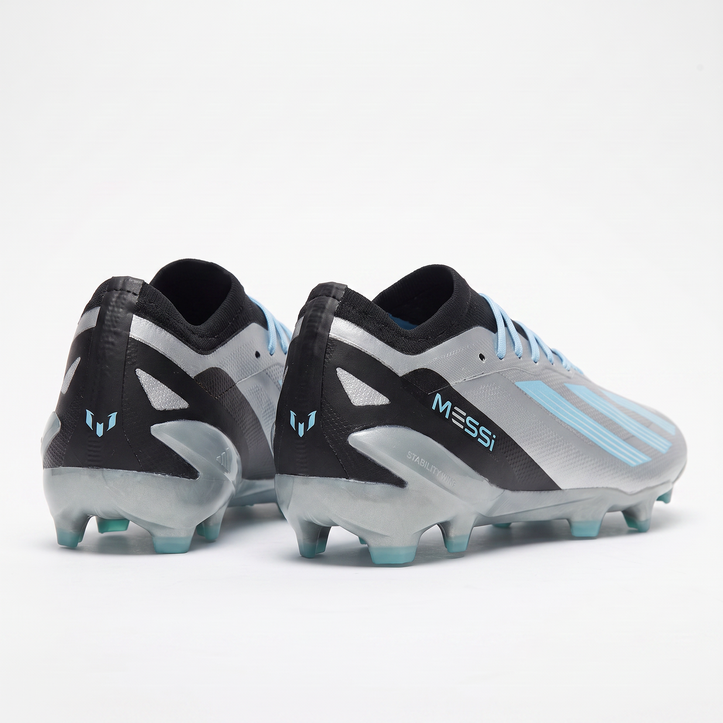 X Crazyfast FG Argento Metallico / Nero Core / Blu Bliss