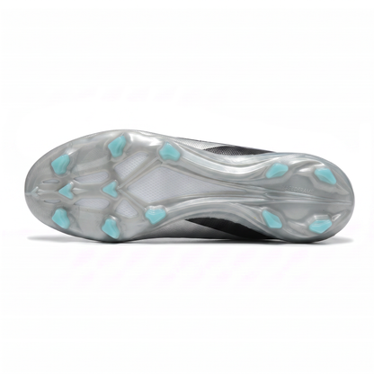 X Crazyfast FG Argento Metallico / Nero Core / Blu Bliss