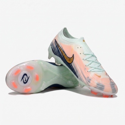 Mercurial Vapor 16 FG Barely Green / Metallic Gold Coin / Blue Void / Pink Foam