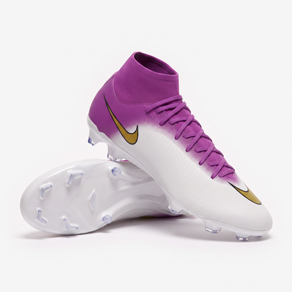 Mercurial Superfly 10 Academy By You Lilla / Hvid / Guld / Sort