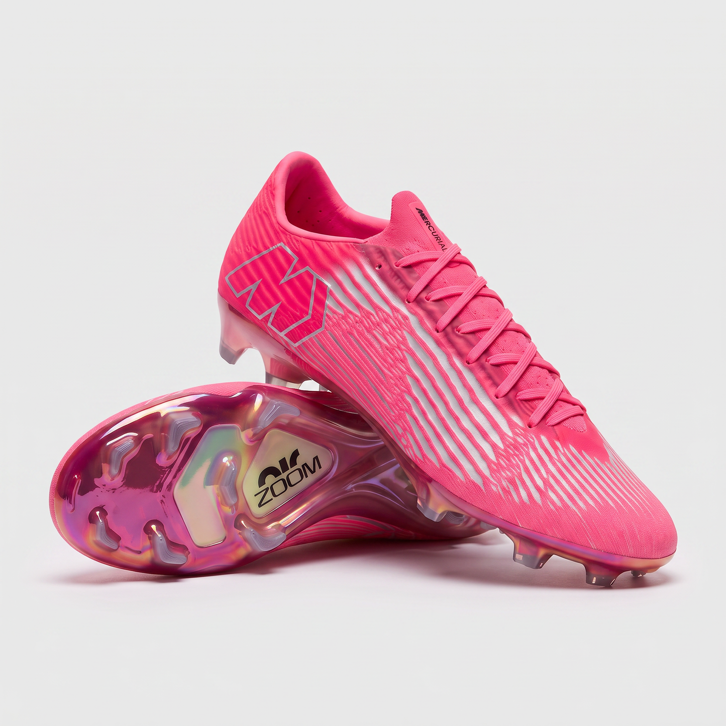 Mercurial Superfly 16 By You Explosión Rosa / Blanco / Plata Metálico