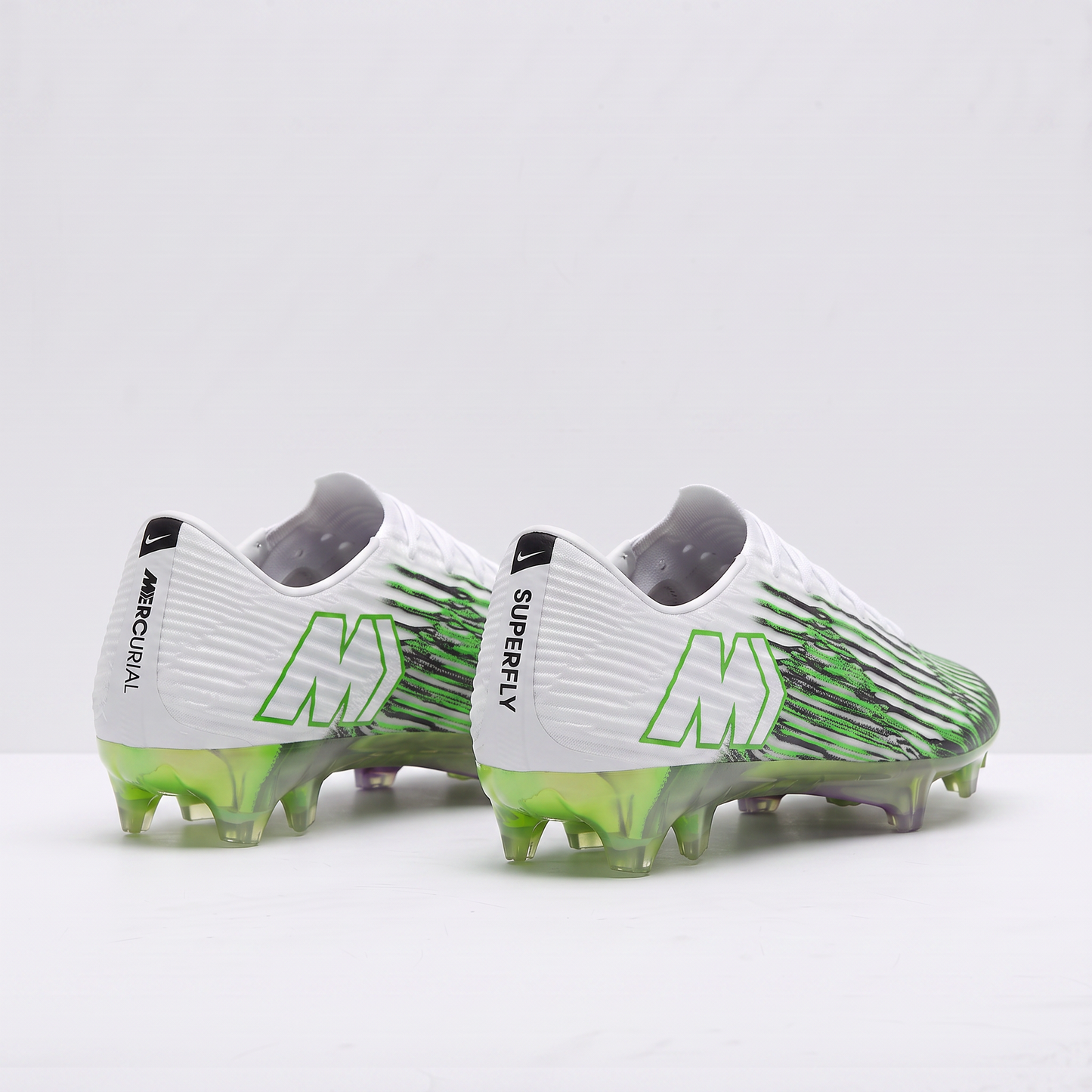 Mercurial Superfly 16 Personalizado Blanco / Negro / Verde Strike