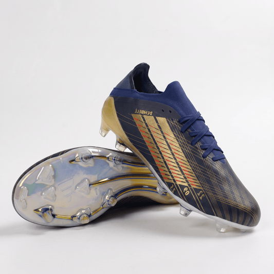 F50 FG Dark Purple / Navy Blue / Gold Metallic - Elite Boots