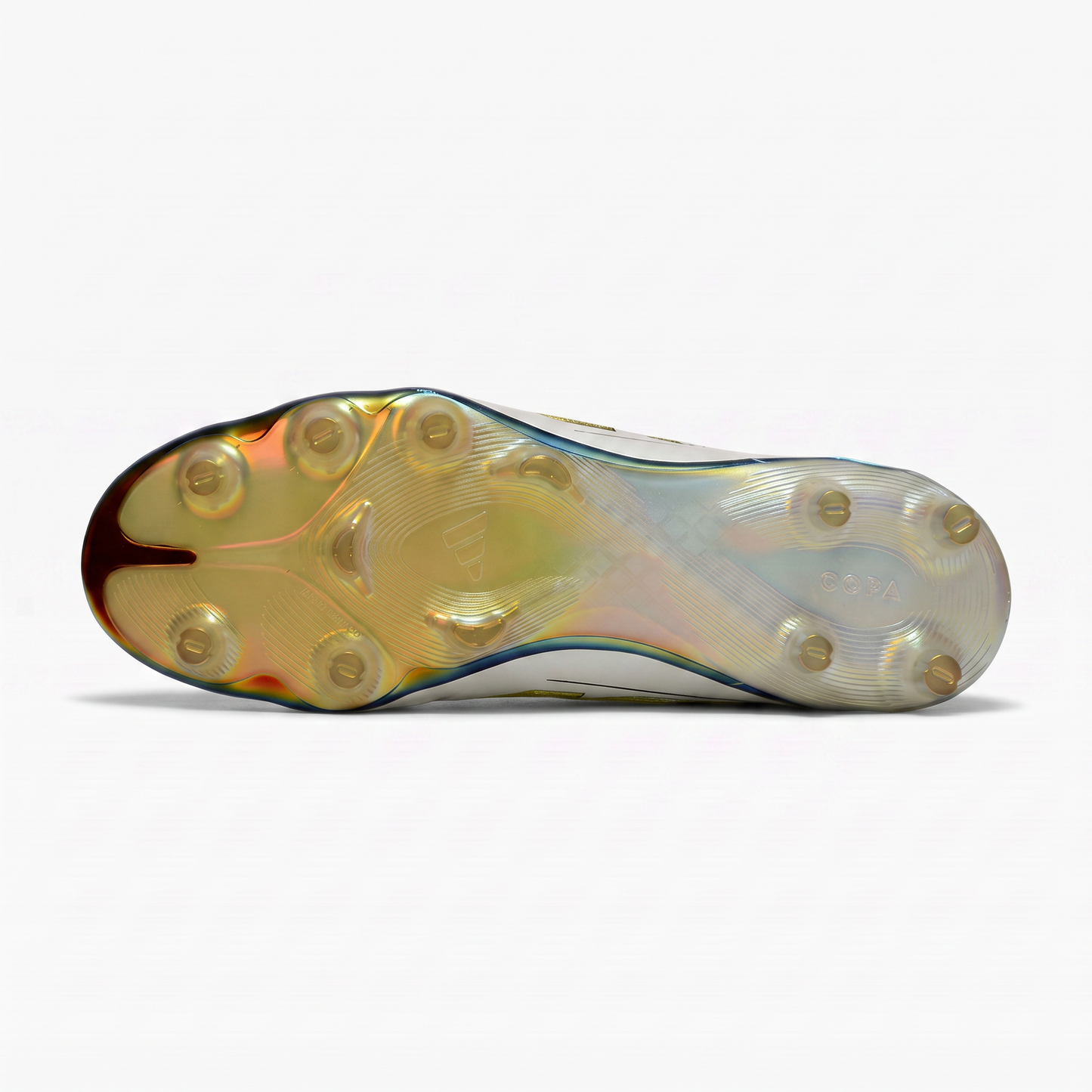 Copa Pure+ FG Biały / Złoty / Czarny
