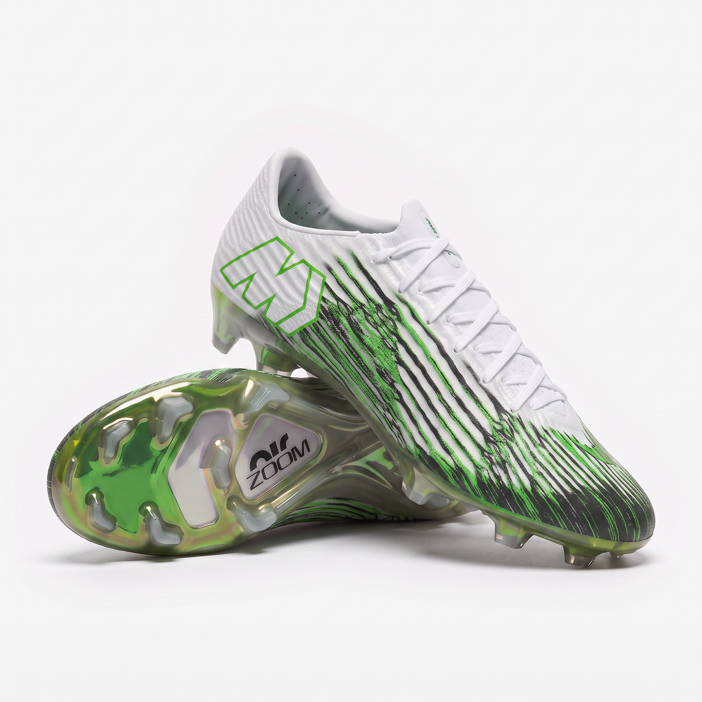 Mercurial Superfly 16 Personalizado Blanco / Negro / Verde Strike