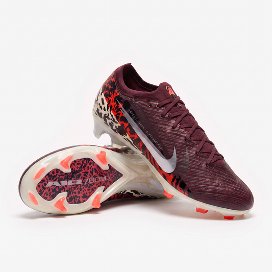 Air Zoom Mercurial Vapor 15 FG Bourgogne / Argent / Rouge vif