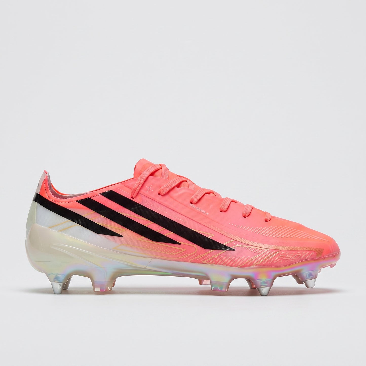 F50 Hyperfast Elite AG Solar Turbo/Core Black/Gold Met - Elite Boots