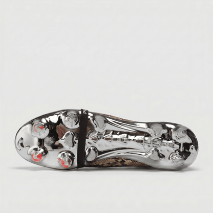 PREDATOR ELITE Fold-Over Tongue Gold / White / Chrome Silver - Elite Boots
