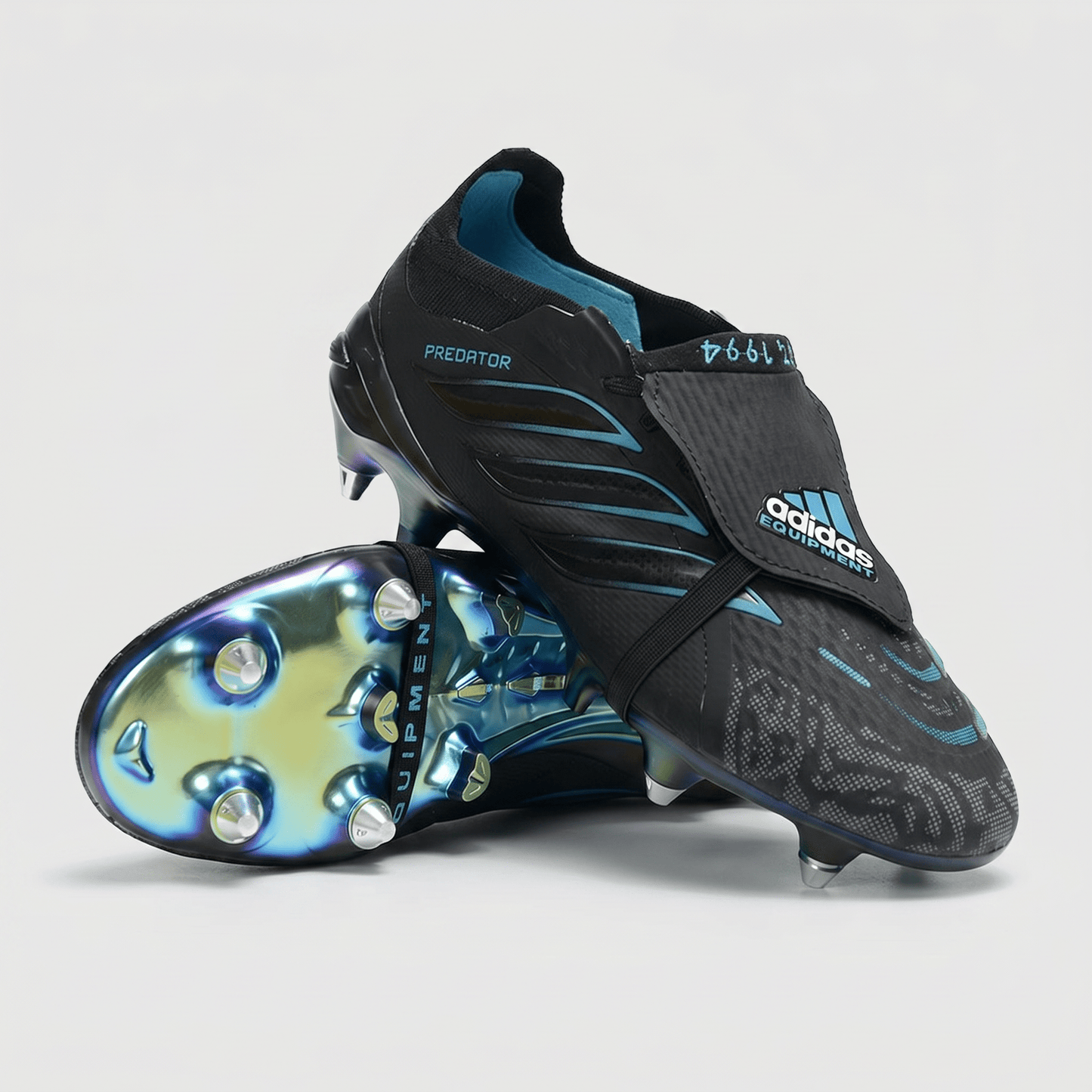 Predator Elite Fold-Over Tongue Core Black / Team Solar Blue - Elite Boots