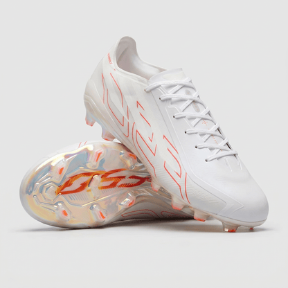 F50 Hyperfast EVO F / Elite FG White / Solar Red / Iridescent - Elite Boots