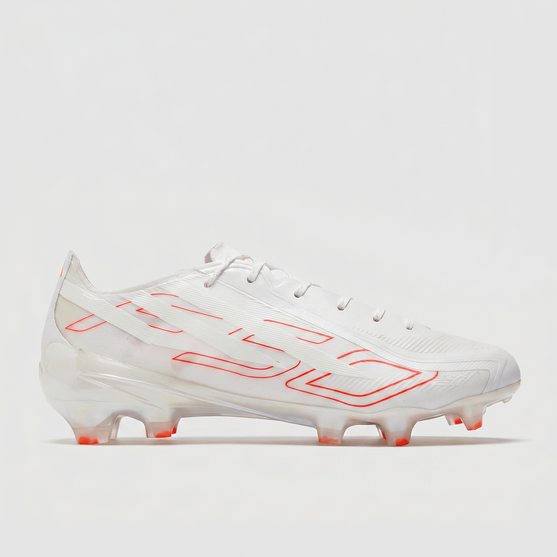 F50 Hyperfast EVO F / Elite FG White / Solar Red / Iridescent - Elite Boots