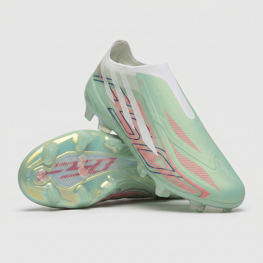 F50 Hyperfast EVO FG Mint Green / White / Solar Pink - Elite Boots