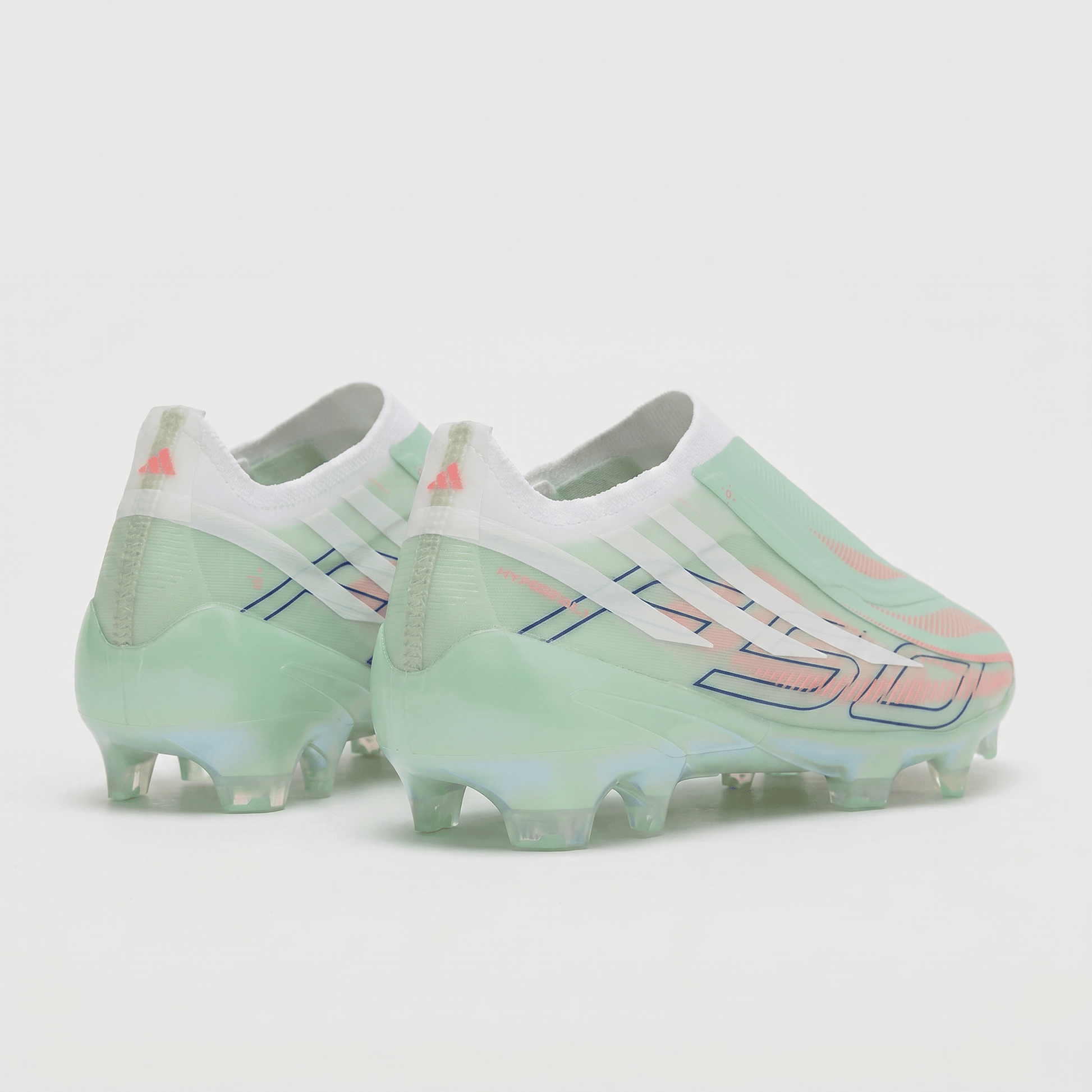 F50 Hyperfast EVO FG Mint Green / White / Solar Pink - Elite Boots