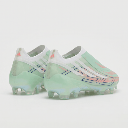 F50 Hyperfast EVO FG Mint Green / White / Solar Pink - Elite Boots