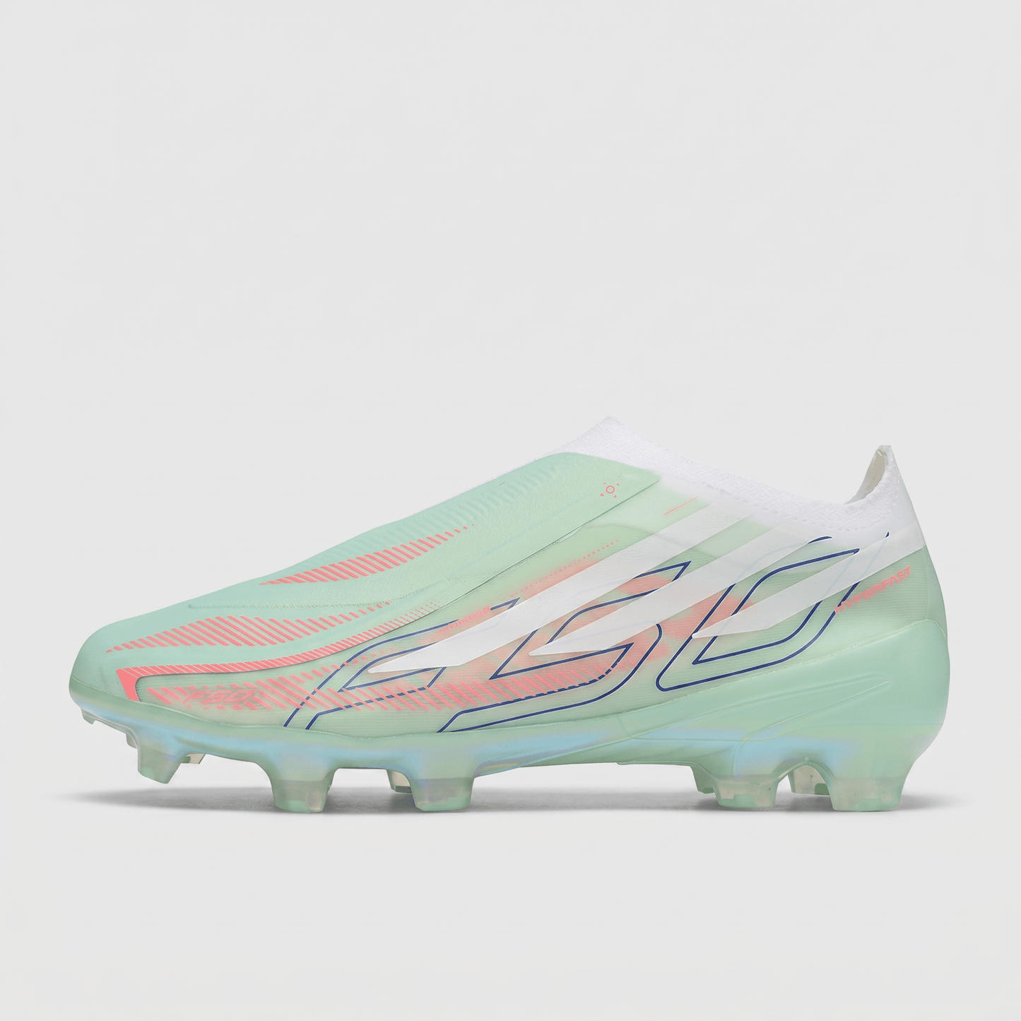 F50 Hyperfast EVO FG Mint Green / White / Solar Pink - Elite Boots