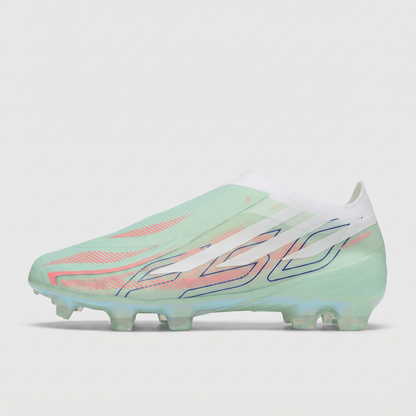 F50 Hyperfast EVO FG Mint Green / White / Solar Pink - Elite Boots
