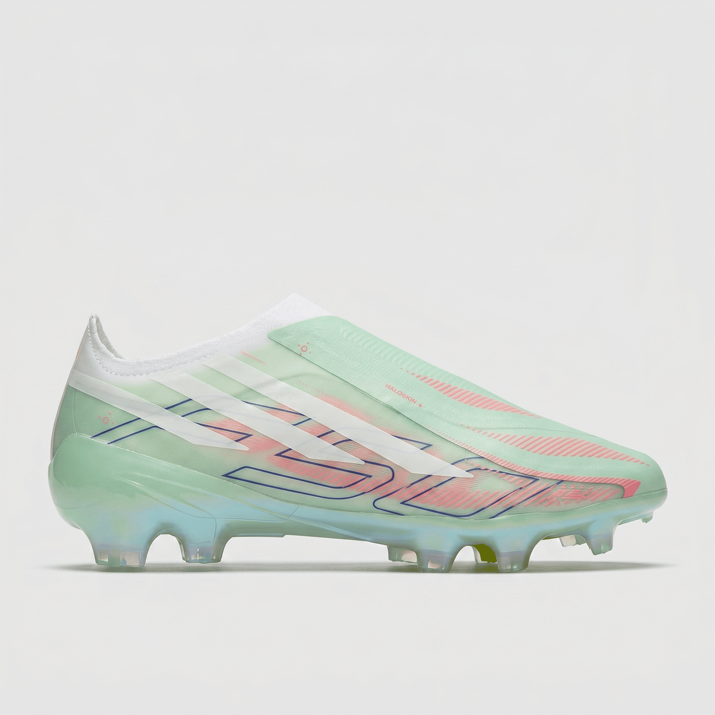 F50 Hyperfast EVO FG Mint Green / White / Solar Pink - Elite Boots
