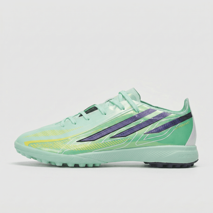 F50 Hyperfast Elite TF Mint Green / Navy / Yellow - Elite Boots