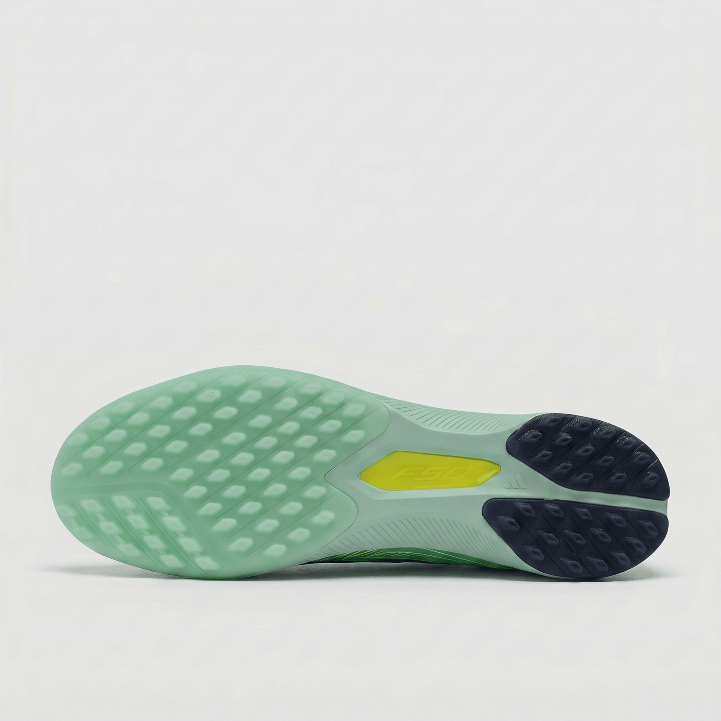 F50 Hyperfast Elite TF Mint Green / Navy / Yellow - Elite Boots