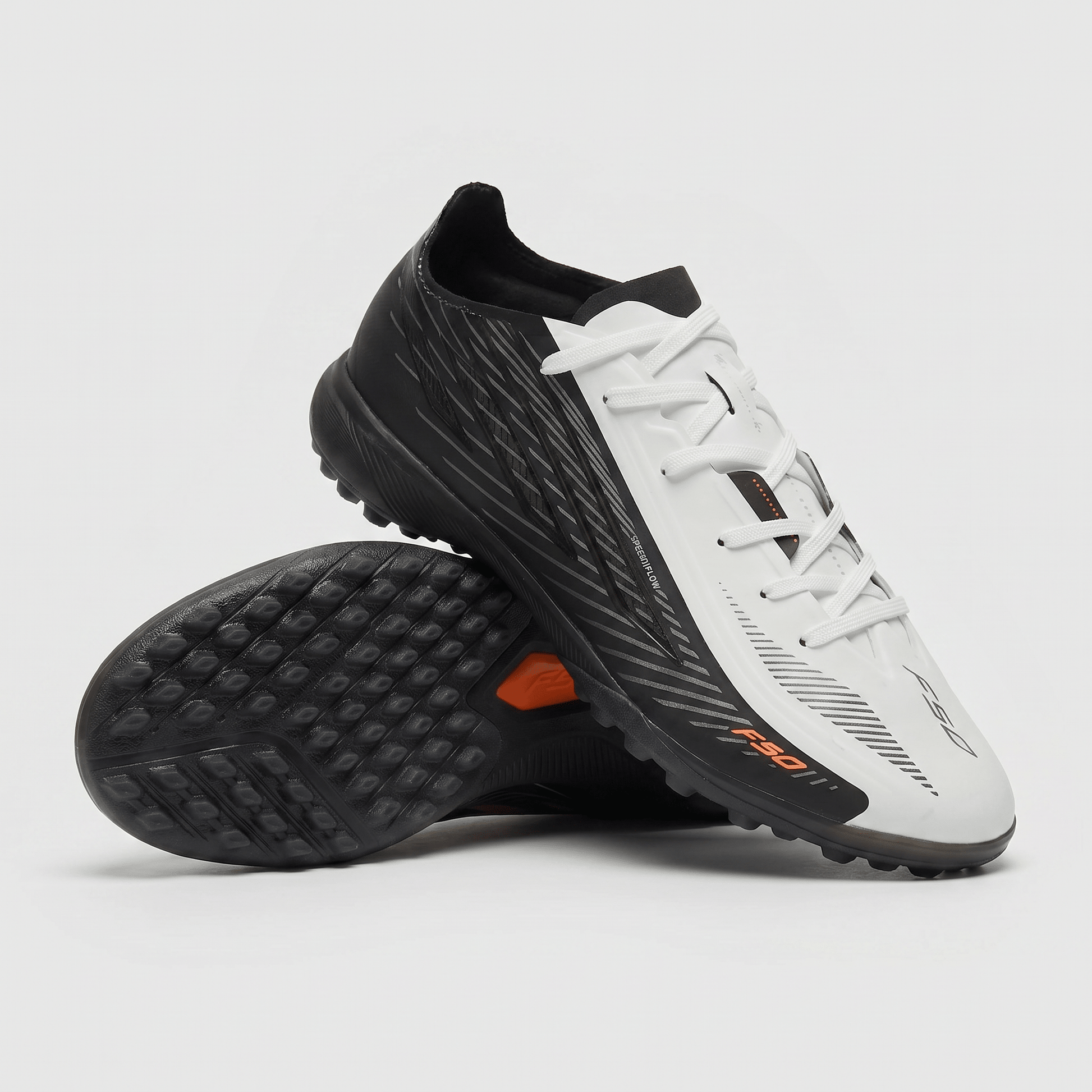 F50 Hyperfast Elite TFColor Core Black / Footwear White / Solar Orange - Elite Boots