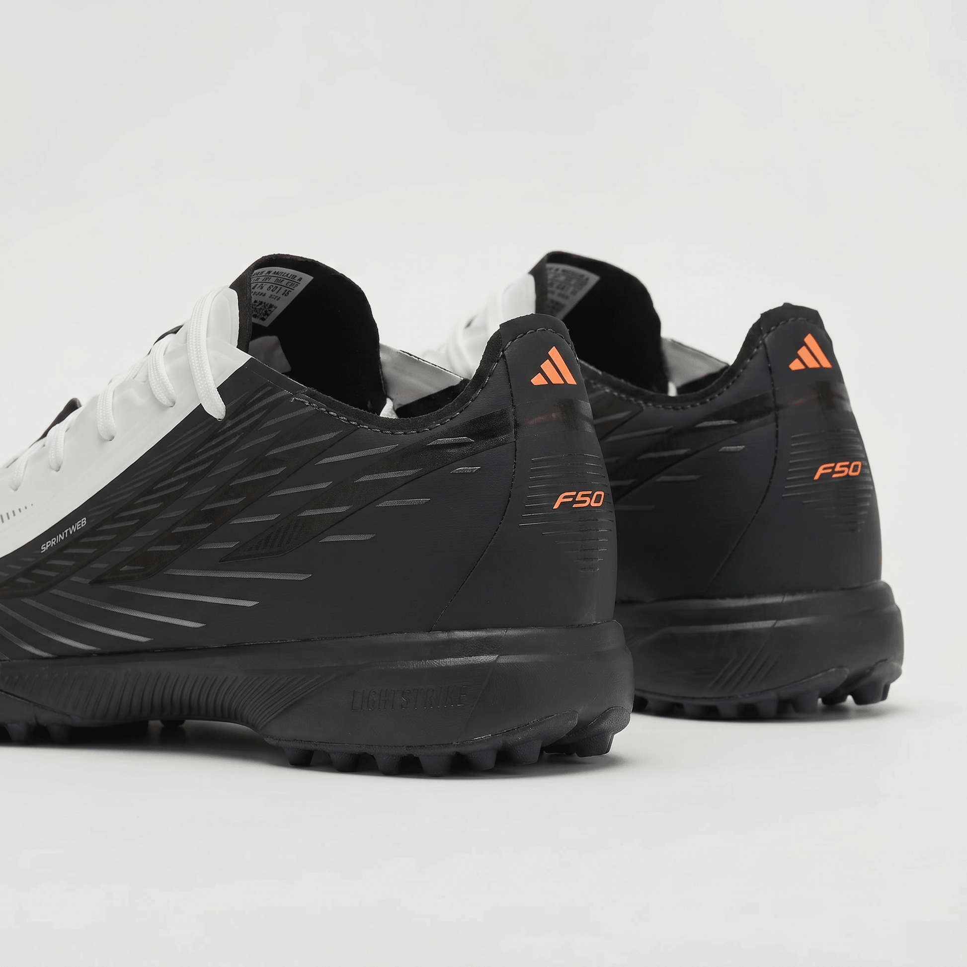 F50 Hyperfast Elite TFColor Core Black / Footwear White / Solar Orange - Elite Boots