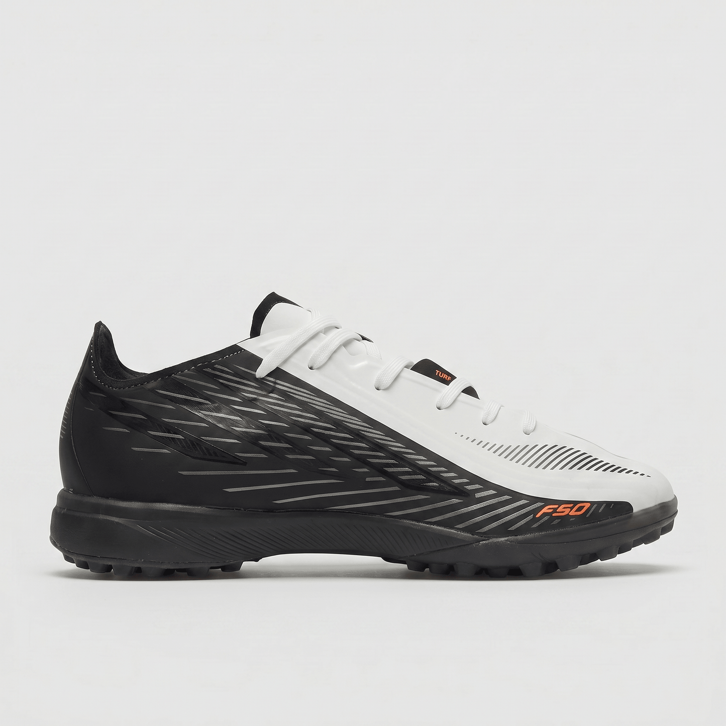 F50 Hyperfast Elite TFColor Core Black / Footwear White / Solar Orange - Elite Boots