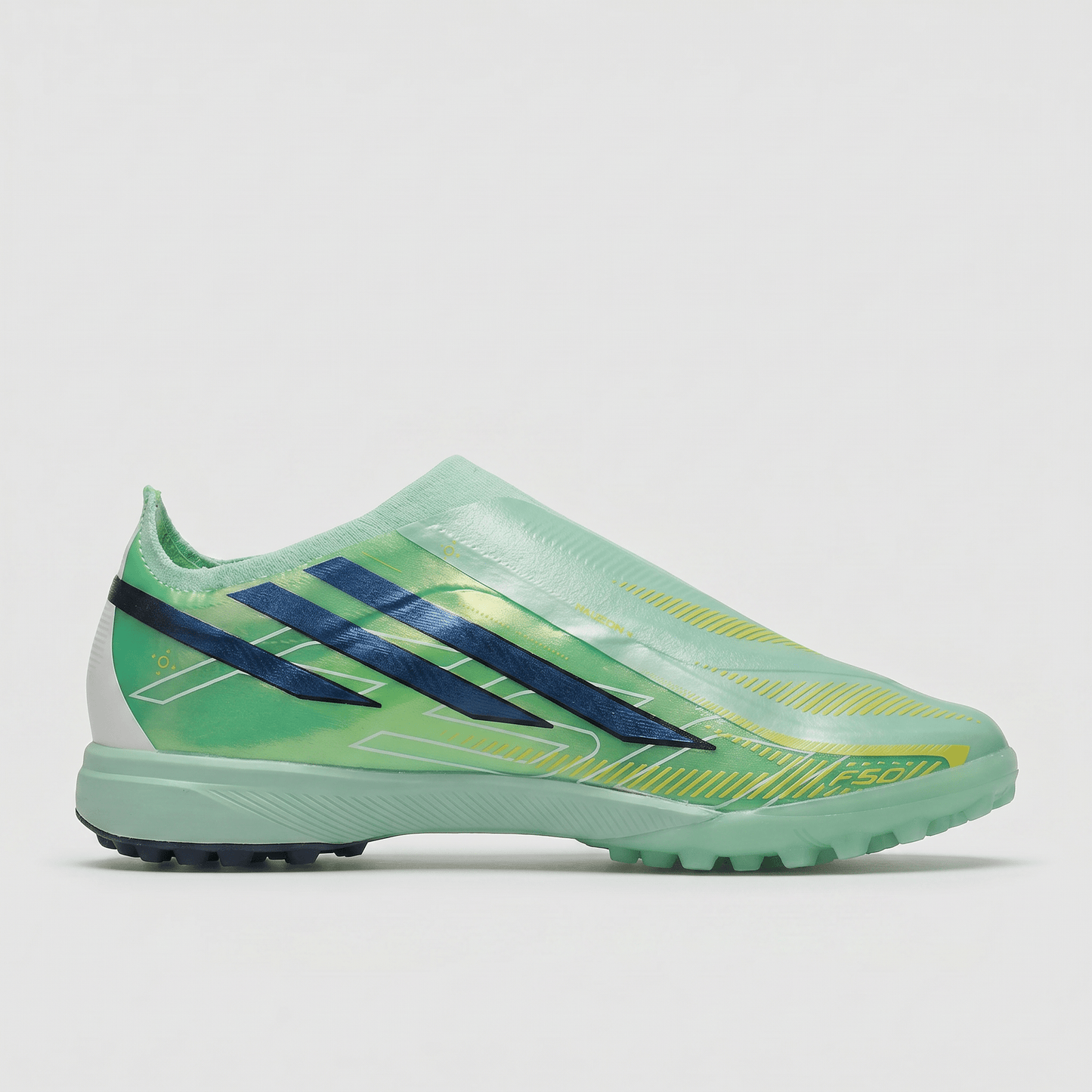 F50 Hyperfast Elite Laceless TFColor: Pulse Mint / Core Black / Lucid Lemon - Elite Boots