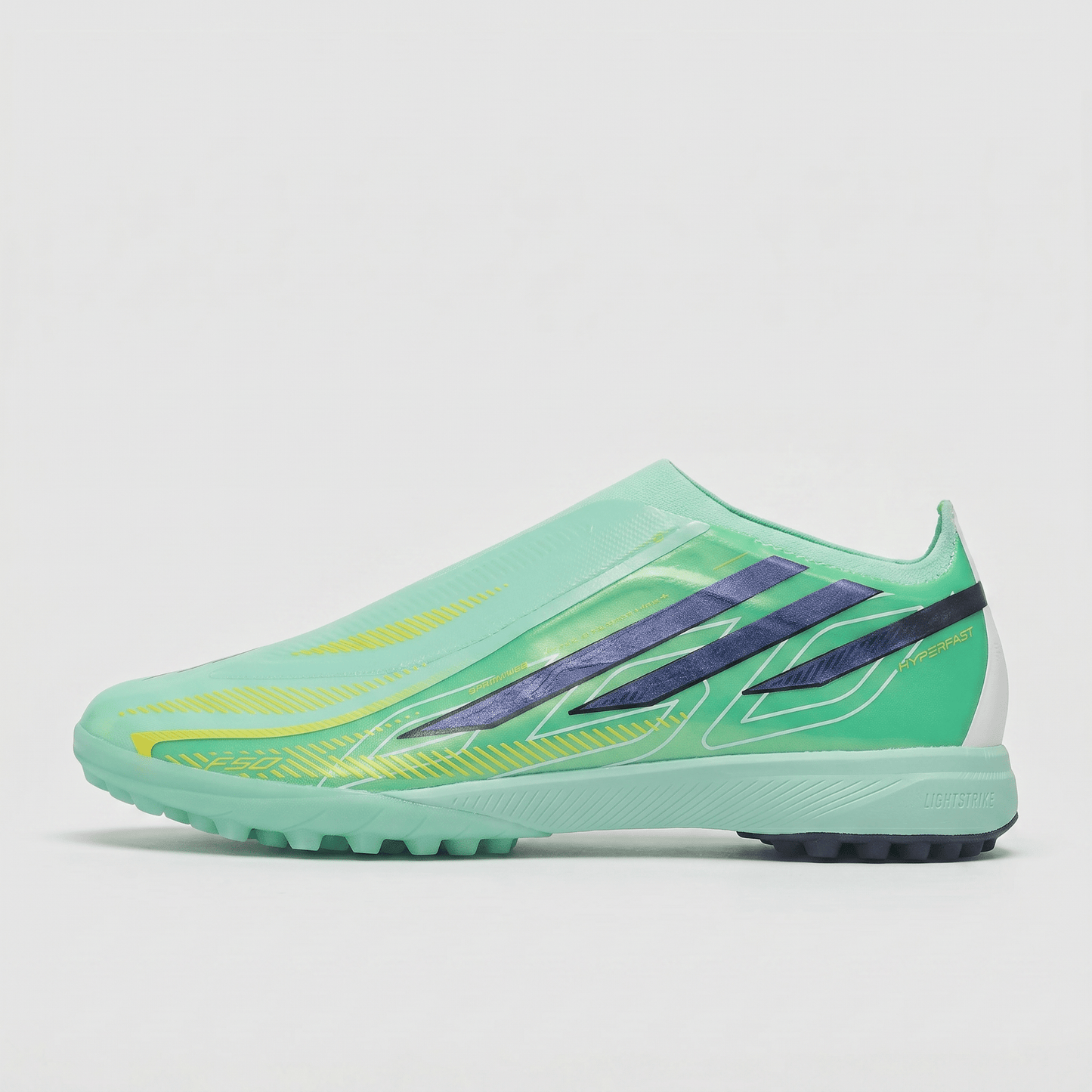 F50 Hyperfast Elite Laceless TFColor: Pulse Mint / Core Black / Lucid Lemon - Elite Boots