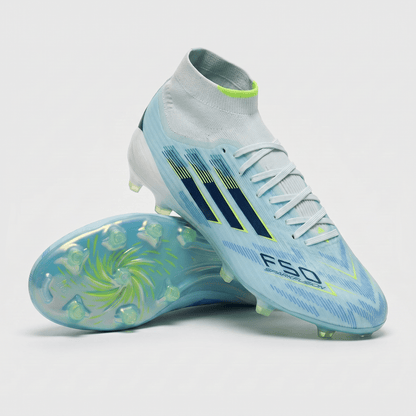 F50 Sparkfusion Elite Mid FGColor: Almost Blue / Team Navy Blue / Lucid Lemon - Elite Boots