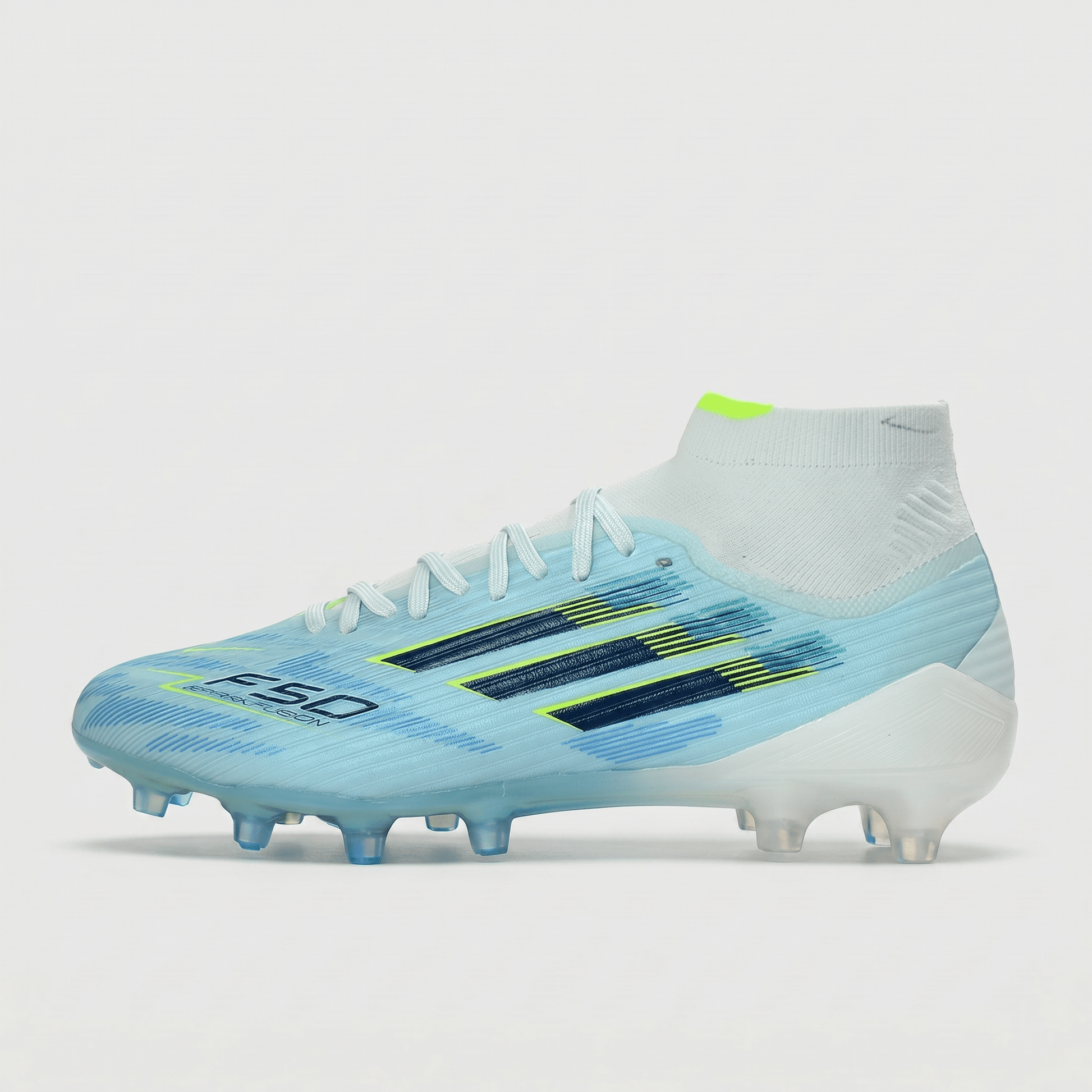 F50 Sparkfusion Elite Mid FGColor: Almost Blue / Team Navy Blue / Lucid Lemon - Elite Boots