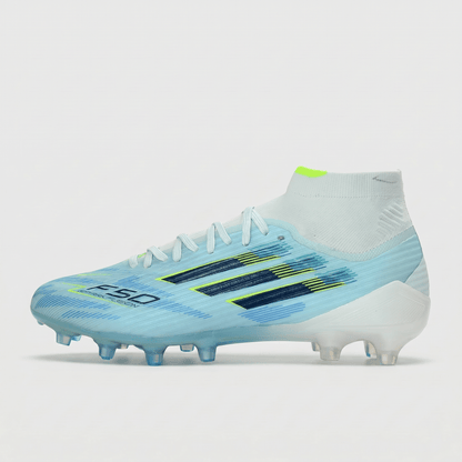 F50 Sparkfusion Elite Mid FGColor: Almost Blue / Team Navy Blue / Lucid Lemon - Elite Boots