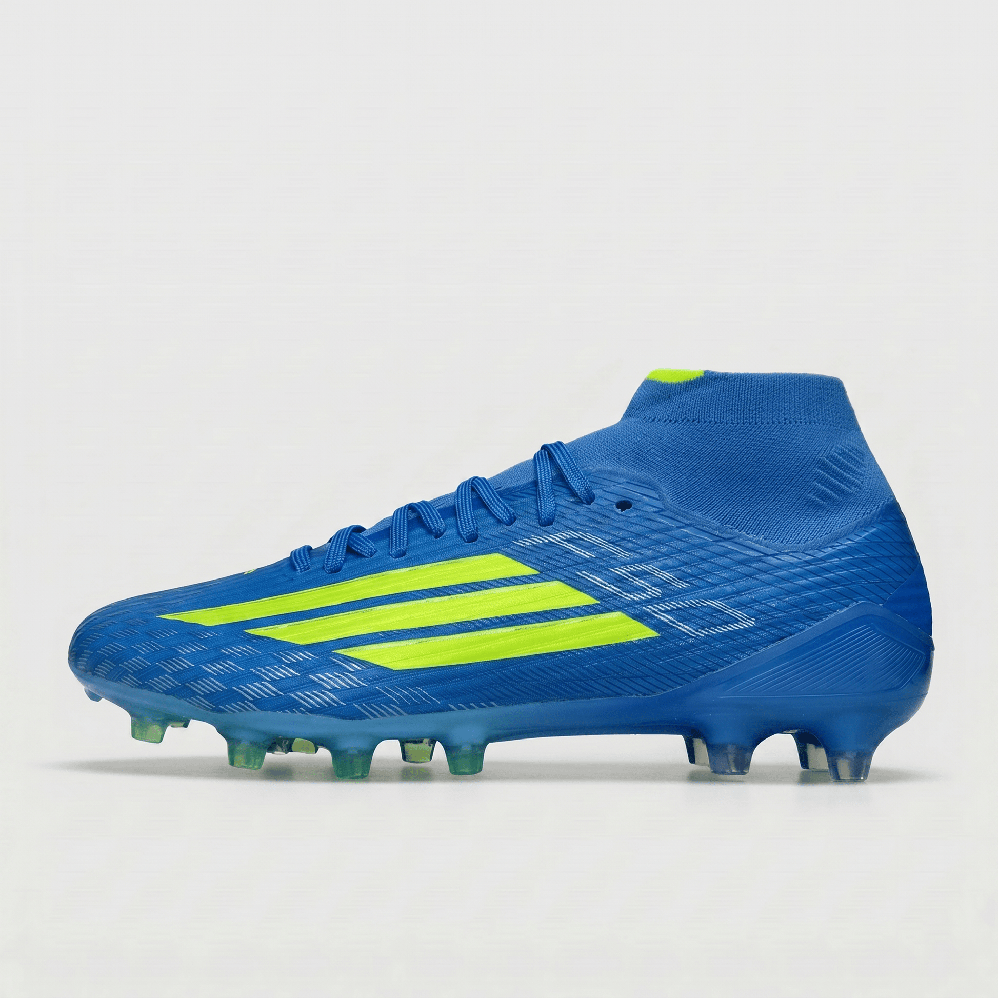 F50 Sparkfusion Elite Mid FGColor: Team Navy Blue / Lucid Lemon / Almost Blue - Elite Boots