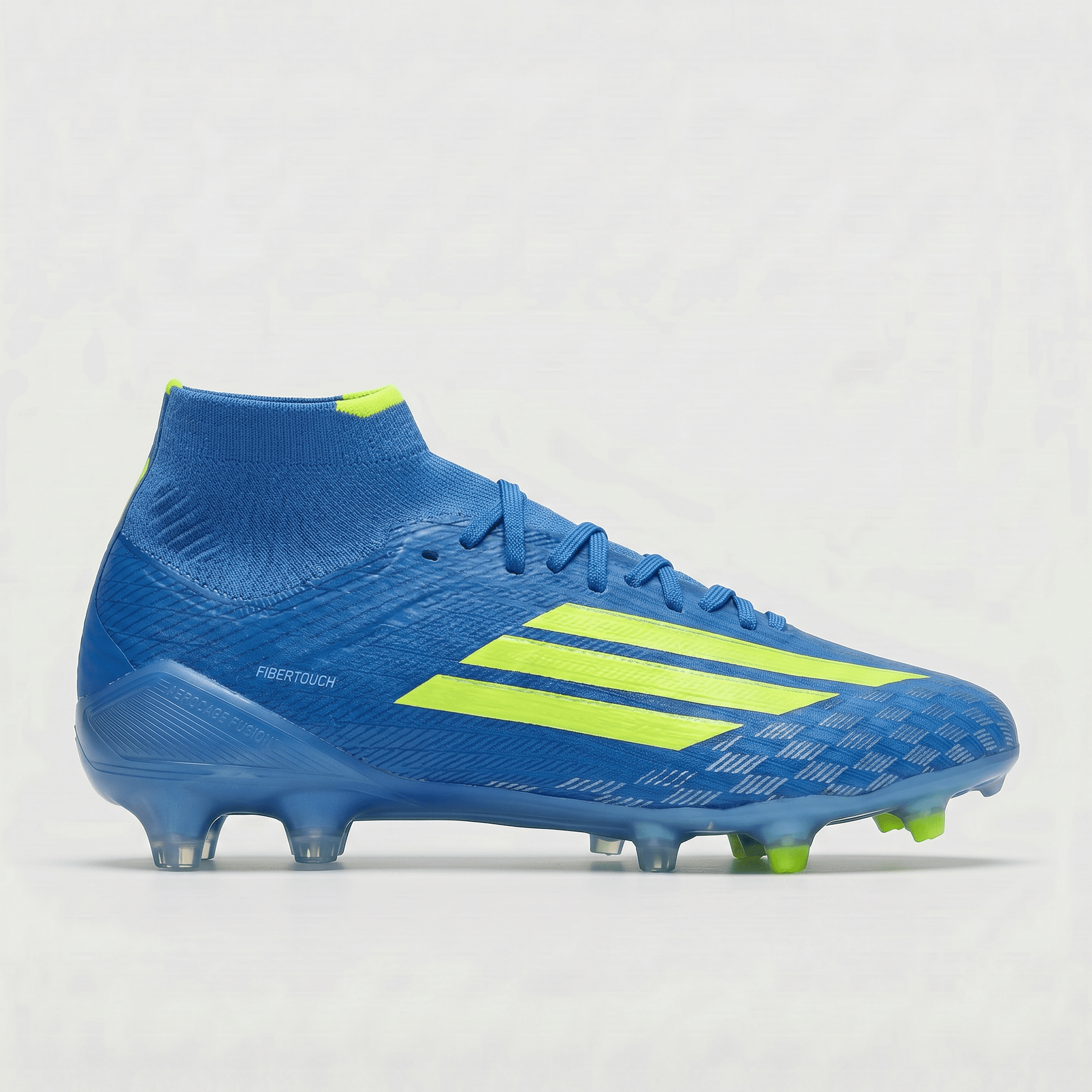 F50 Sparkfusion Elite Mid FGColor: Team Navy Blue / Lucid Lemon / Almost Blue - Elite Boots