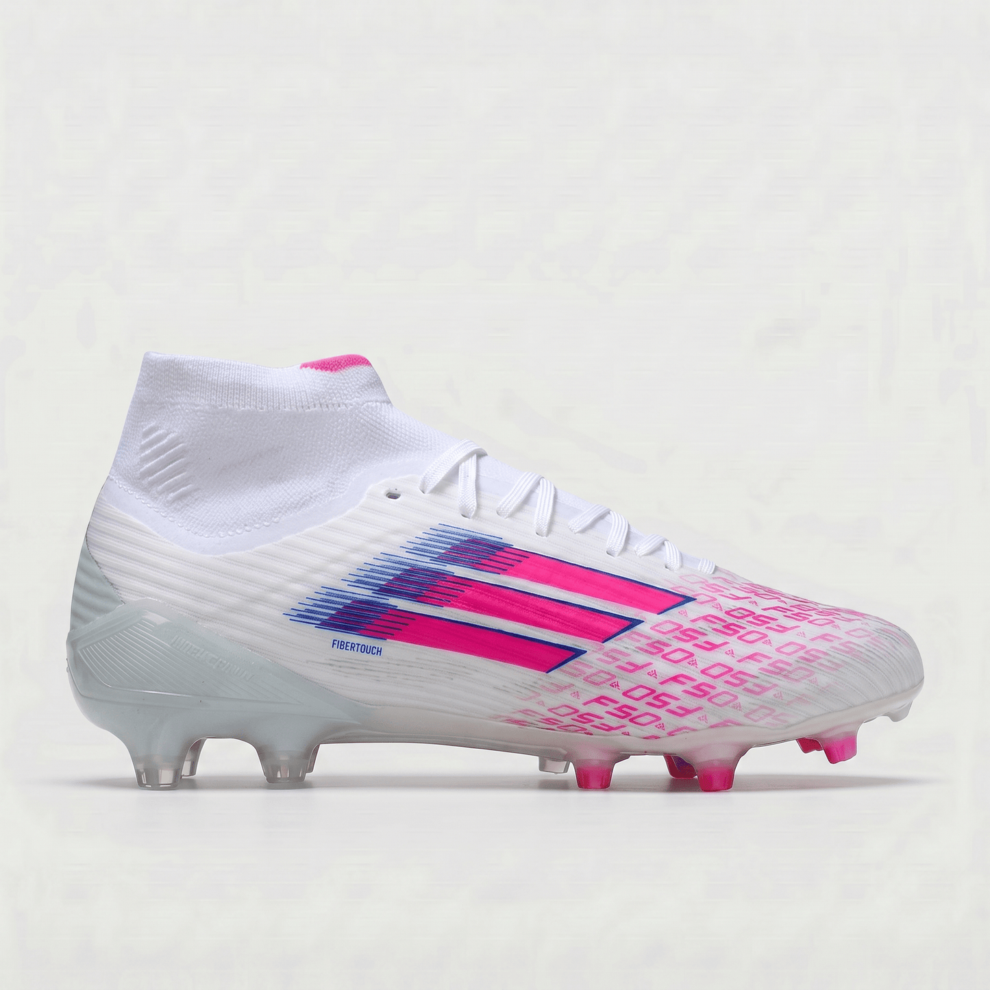 F50 Sparkfusion Elite Mid FGColor: Footwear White / Lucid Pink / Spark Mint - Elite Boots