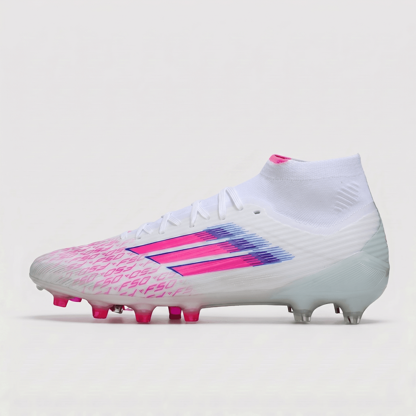 F50 Sparkfusion Elite Mid FGColor: Footwear White / Lucid Pink / Spark Mint - Elite Boots