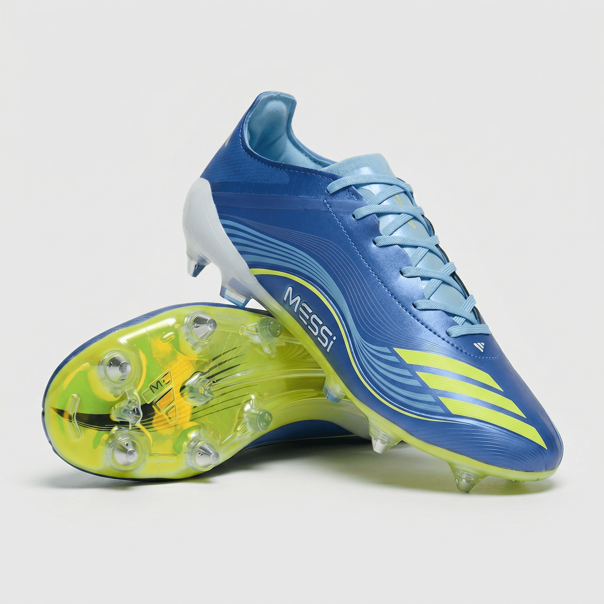 F50 Elite FG: Unity Blue / White / Lucid Lemon - Elite Boots